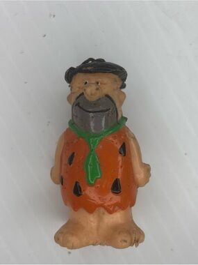 1982 Hanna-Barbera Fred Flintstone Vintage figure 4” Rare Figurine Collectible
